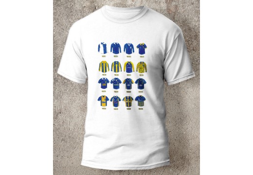 Shrewsbury Town FC Retro Art Shirts T-Shirt Shrewsbury Town FC Retro Art Shirts T-Shirt
